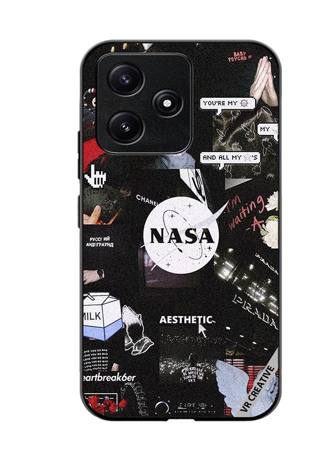 VR CREATIVE Protective Case Cover For Xiaomi Poco M6 Pro 5G Nasa Design Multicolour - Image 1