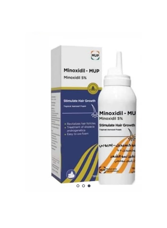 Minoxidil MuP 5% Hair Regrowth Foam 150ml