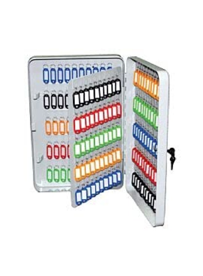 ROBUSTLINE Metal Storage Safe Key Box With Free Key Tags 200 Keys - Image 2
