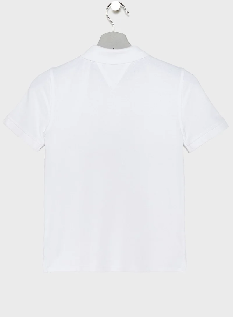 TOMMY HILFIGER Teen Flag Logo Polo