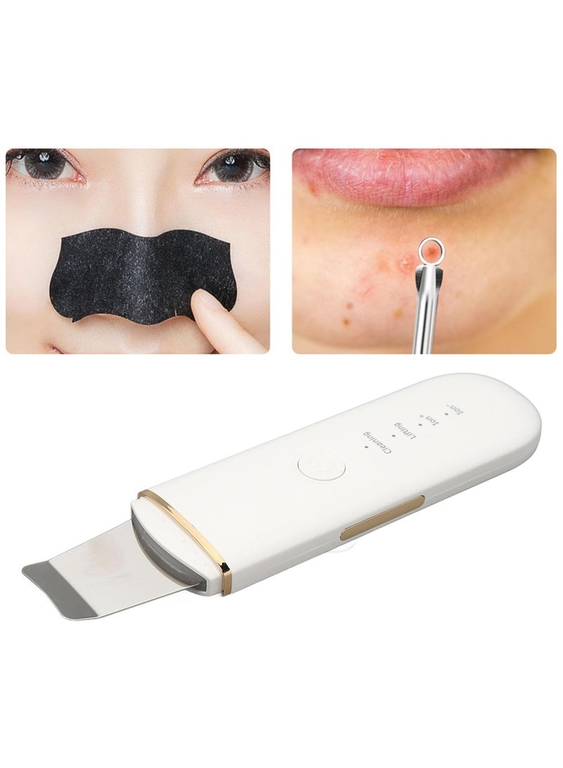 عام أداة إزالة مسحوق كهربائية لتنظيف المسام الوجه لإزالة الرؤوس السوداء جهاز مجفف البشرة الكهربائي المحمول لتنظيف عميق الوجه مع بروبات البطارية المدمجة للنساء والرجال. - Image 3