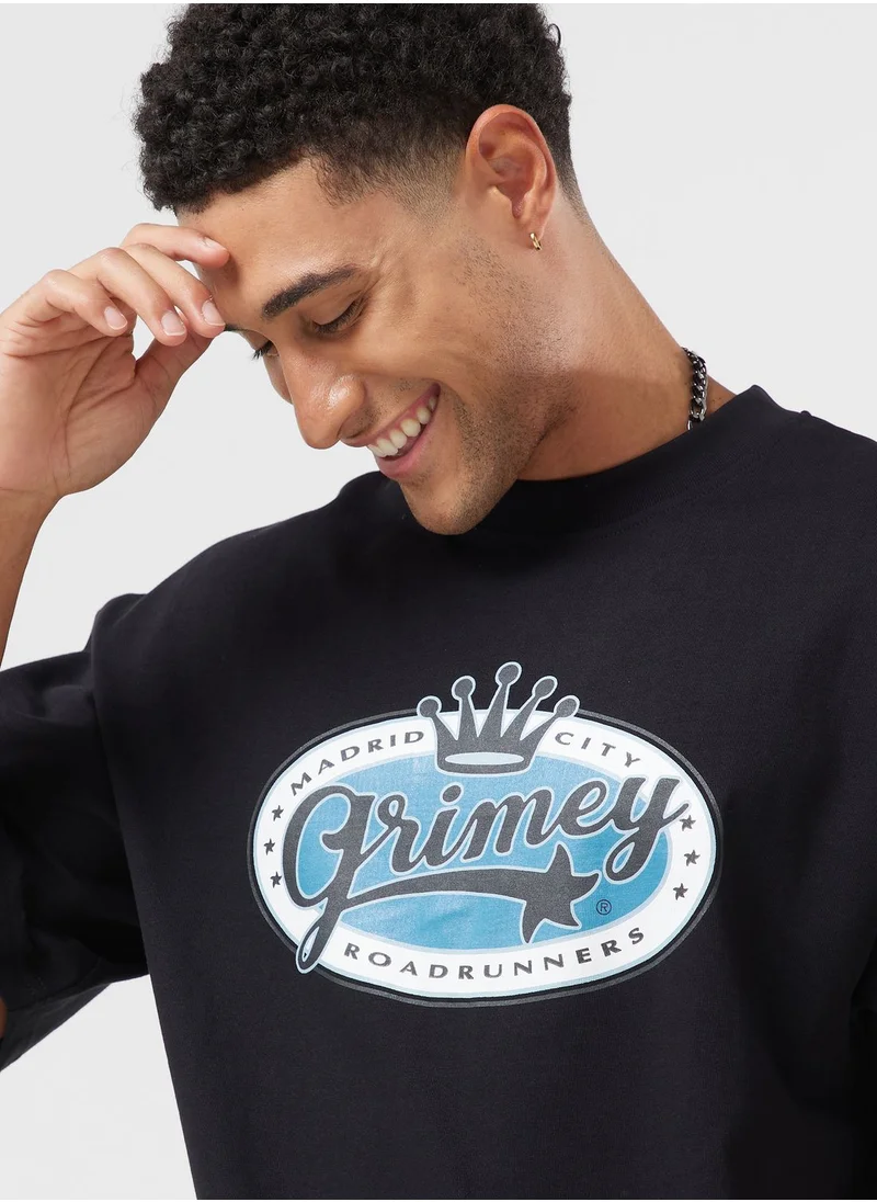 Grimey Madrid Oversized Heavyweight T-Shirt