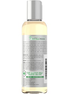Horbaach Organic Castor Oil 4 Fl Oz Cold Pressed And Hexane Free For Hair Eyelashes And Eyebrows Vegetarian Nongmo Formula  - Image 2