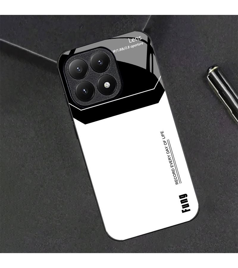 Tempered Glass Phone Case for Redmi Note 14 Pro 5G Mixed Color 1 Wear Resistant Dirt Resistant Business Style Protective Cover - Image 1