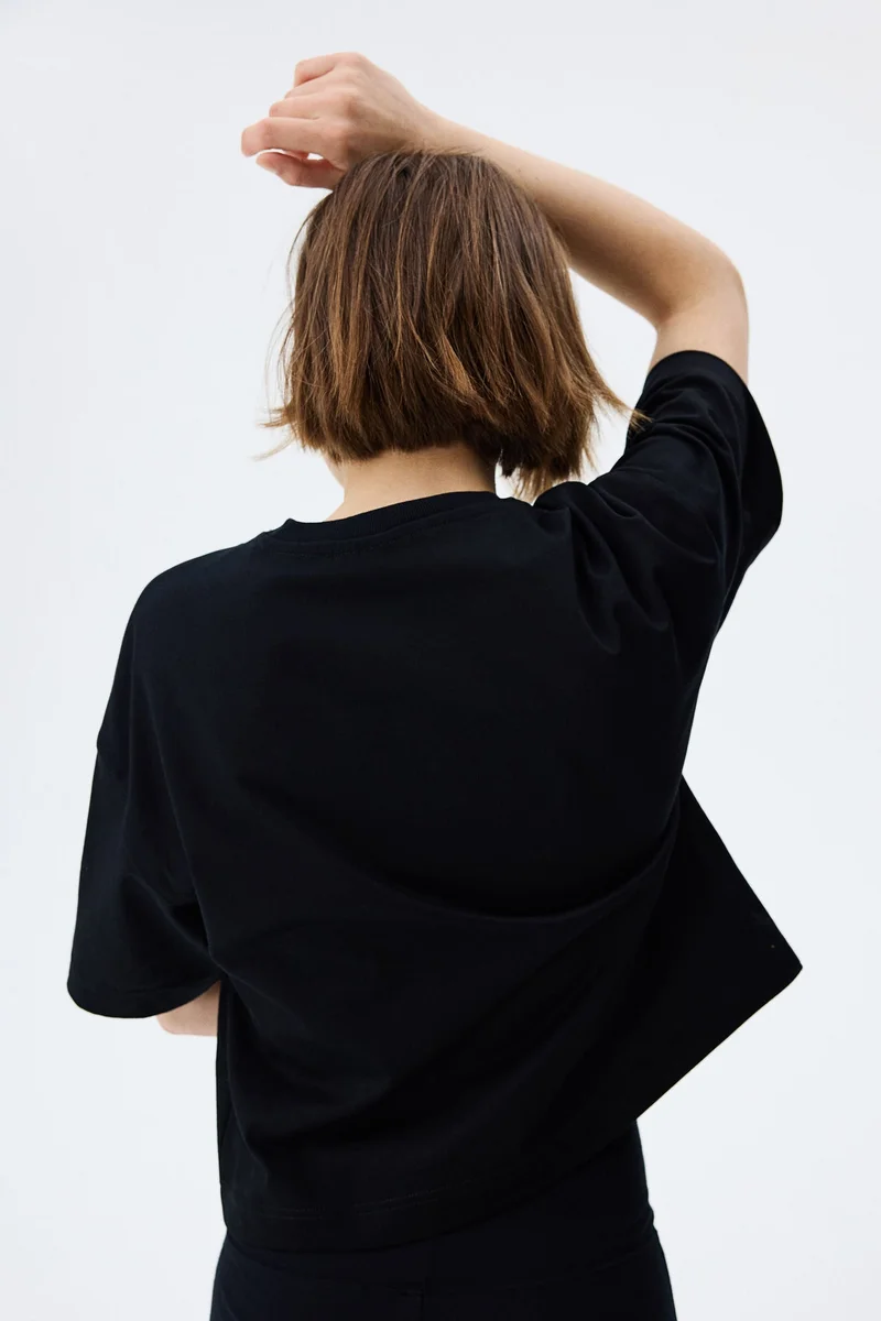 H&M  Boxy T-shirt for Women | Best Price UAE