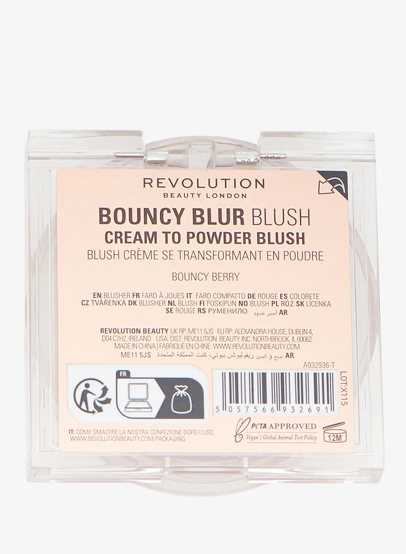 Revolution  Revolution Bouncy Blur Blush Bouncy Berry for Women | Best Price UAE