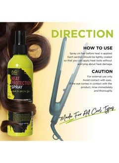 Girl Natural Heat Protection Spray Especially For 3C & 4C Curly Hair Up To 450F Synthetic Wigs & Natural Hair All Natural Ingredients Cruelty Gluten Free Vegan (4Oz) - pzsku/Z37B4DEE9B9BC719F781FZ/45/_/1719043796/f8fa3a5f-6f16-49cb-ab88-8afe69d4d372