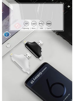 Apera Gn-27 OTG 4 IN 1 Micro USB Flash Disk Type C Micro SD Card Reader Ios iPhone Android Gn-27 OTG 4 IN 1 Micro USB Flash Disk Type C Micro SD Card Reader Ios iPhone Android  - Image 5