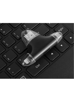 Apera Gn-27 OTG 4 IN 1 Micro USB Flash Disk Type C Micro SD Card Reader Ios iPhone Android Gn-27 OTG 4 IN 1 Micro USB Flash Disk Type C Micro SD Card Reader Ios iPhone Android  - Image 3