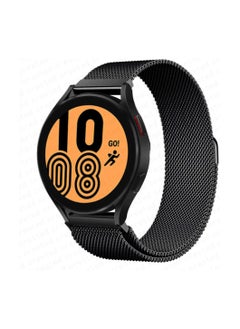 TWEGGON Replacement 20mm Milanese Band for Samsung Watch 7/Watch 6/Watch 5/Watch 4 20mm Strap/Band Black  - Image 2