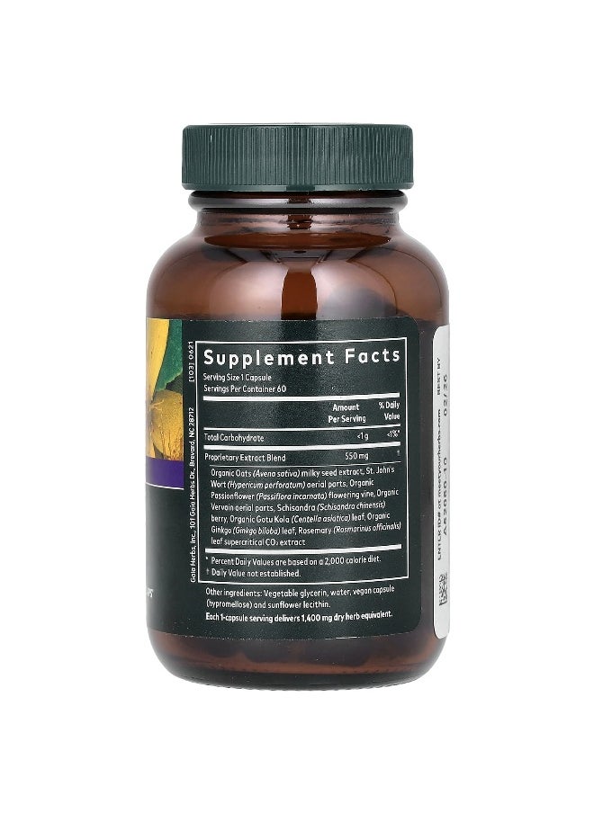 Gaia Herbs - Gaia Herbs, Emotional Balance, 60 Vegan Liquid Phyto-Caps - Image 1