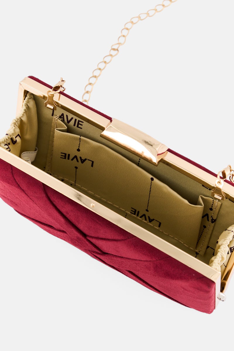 Lavie حقائب يد نسائية سادة، مارون - Image 2