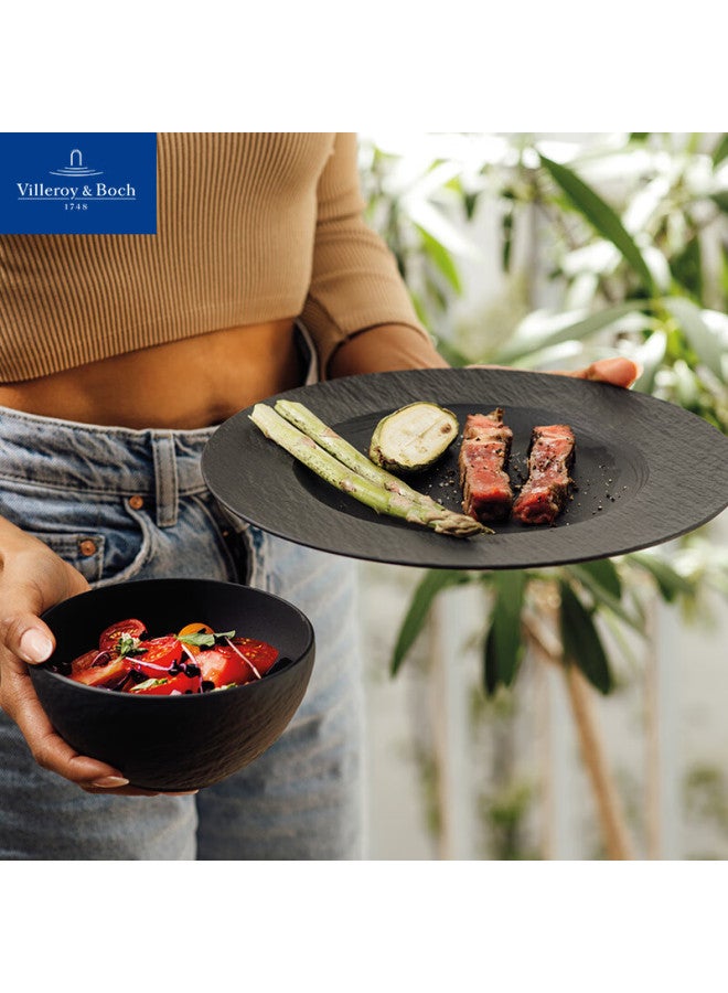 Villeroy&boch , German Imported Tableware Set, Creative Rock-style Western Dinner Plates, Universal Plates And Bowls Set For Home Use, Flat Plate 32cm - Image 4