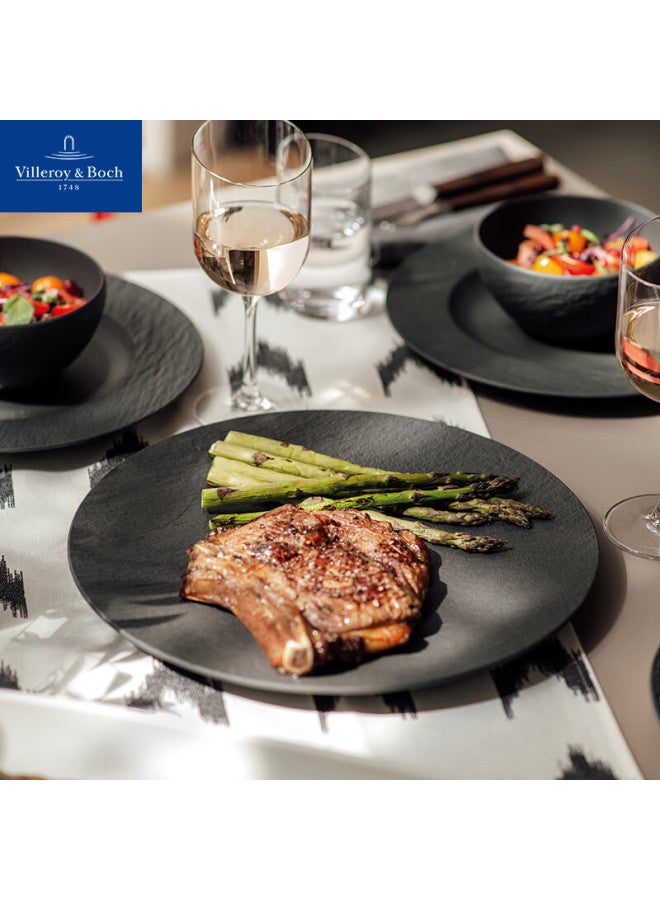 Villeroy&boch , German Imported Tableware Set, Creative Rock-style Western Dinner Plates, Universal Plates And Bowls Set For Home Use, Flat Plate 32cm - Image 2