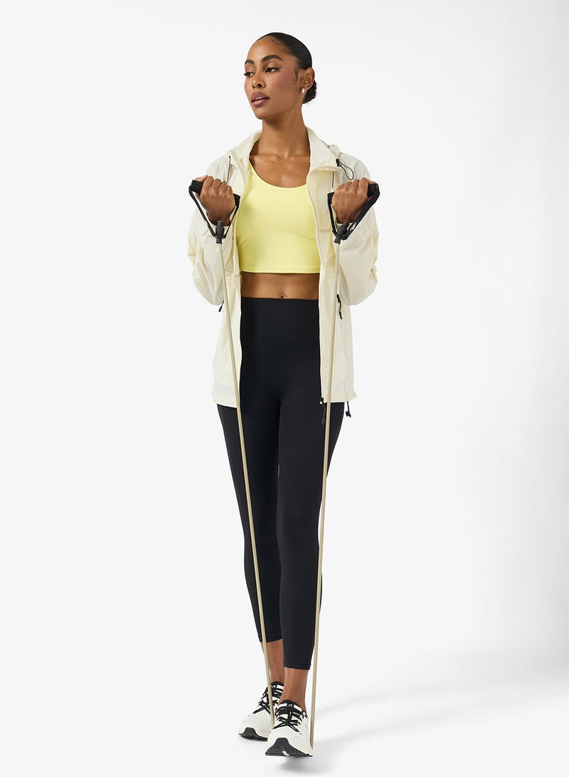 فورورد جاكيت طويل بغطاء رأس للمشي لمسافات طويلة - Image 4