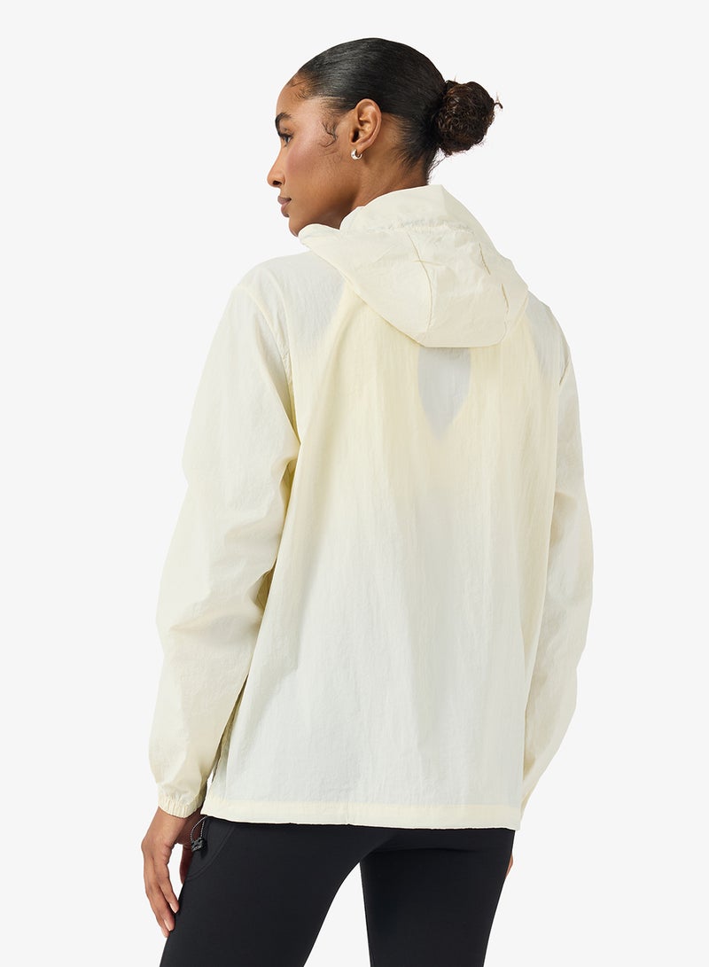 فورورد جاكيت طويل بغطاء رأس للمشي لمسافات طويلة - Image 2