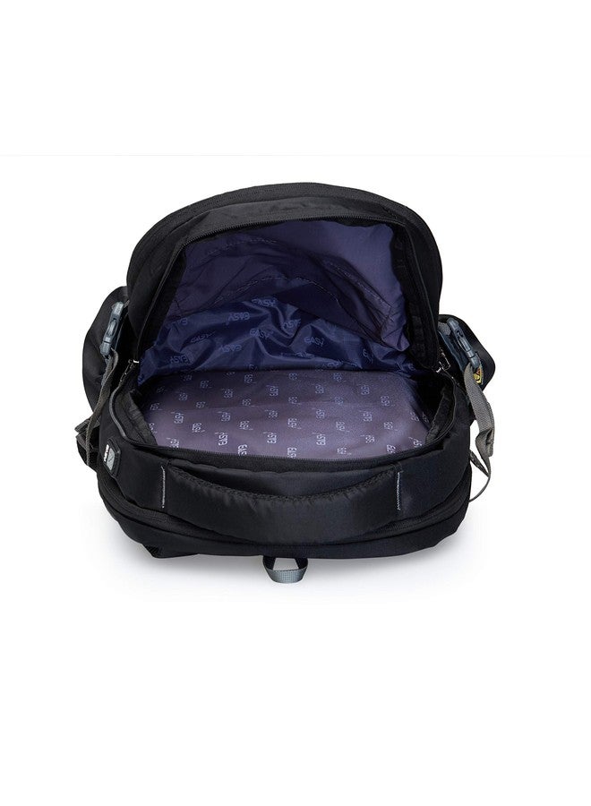 EASY Travel Laptop Backpack, 27 Ltr Anti Theft Baggage, 5 Compartments Adjustable Strap Padded Back, 5 Lockable Metal Zipper, Loop, Earphone Port, School Bag College Bag Office Bag Gym Bag - Image 5