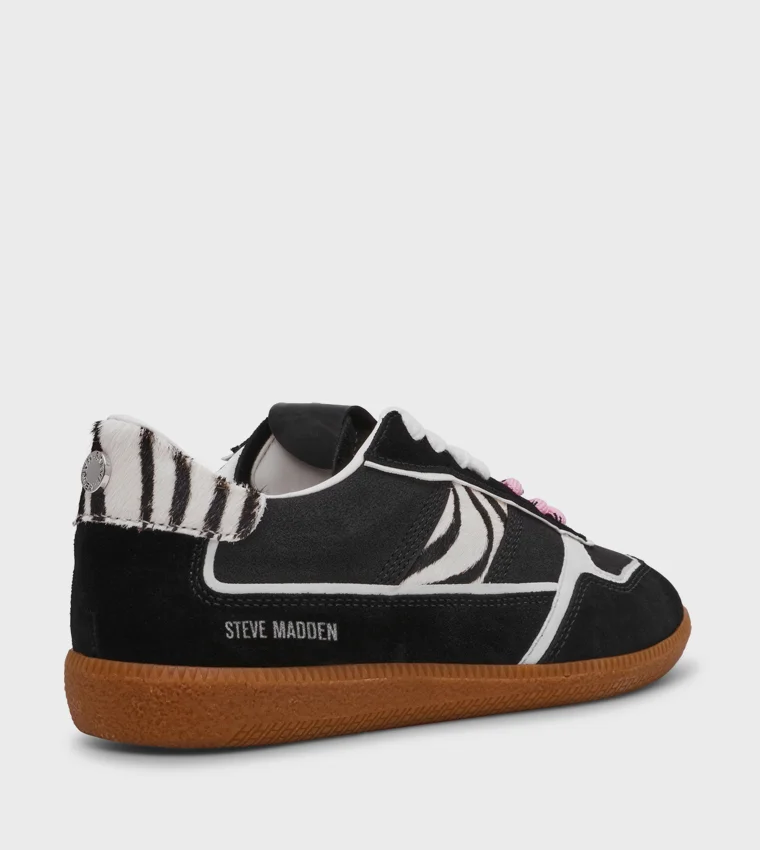 Steve Madden  AUGU03S1-B/Z Black Women's Sneakers for Women | Best Price UAE