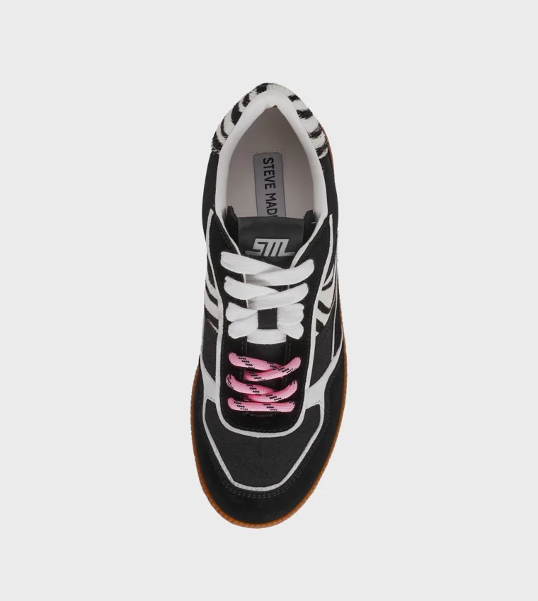 Steve Madden  AUGU03S1-B/Z Black Women's Sneakers for Women | Best Price UAE