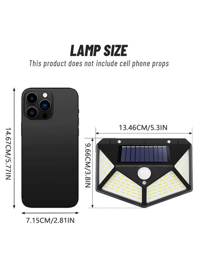 2pcs White LED Motion Sensor Outdoor Wall Lamp Weather Resistant Lighting - Image 4