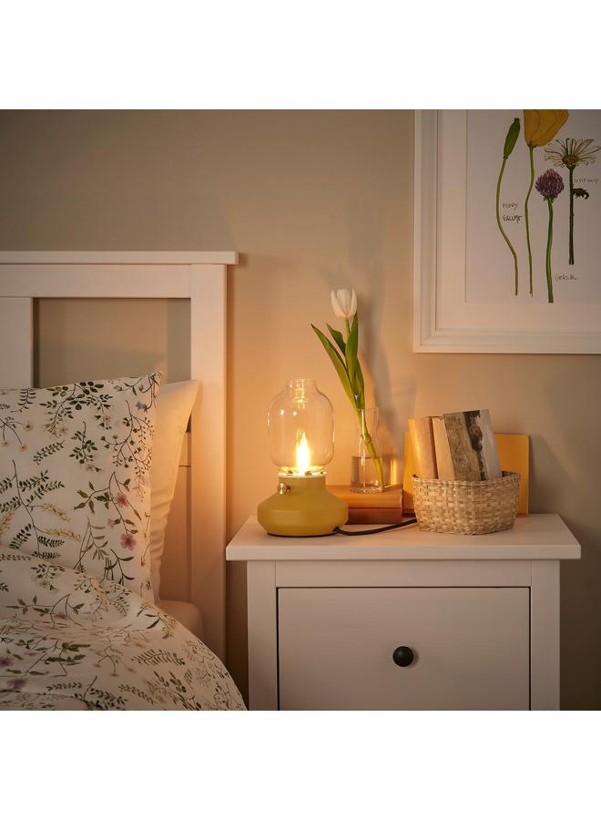 Zaboon Table lamp, dimmable dark yellow, 25 cm - Image 2