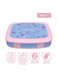 Bentgo Kids Prints Lunch Box - Carousel Unicorns  - Image 3