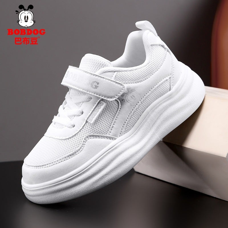 Babu Bean Children'S Board Shoes Girls Breathable Mesh Surface Spring Style Middle And Large Children'S Lightweight Girls Casual Shoes - Image 5