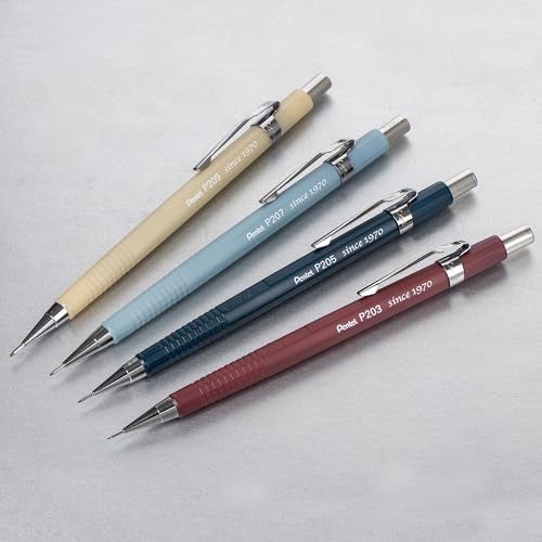 Pentel قلم رصاص ميكانيكي بنتل شارب، مجموعة علبة ألوان كيمونو المحدودة، 0.3 مم، 0.5 مم، 0.7 مم، 0.9 مم - Image 3