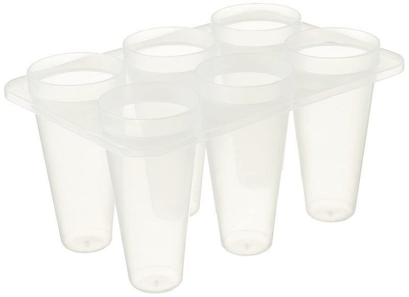 Lamsa Plastic Ice Cream Maker Set, 6 Pieces - Multi Color - Image 3