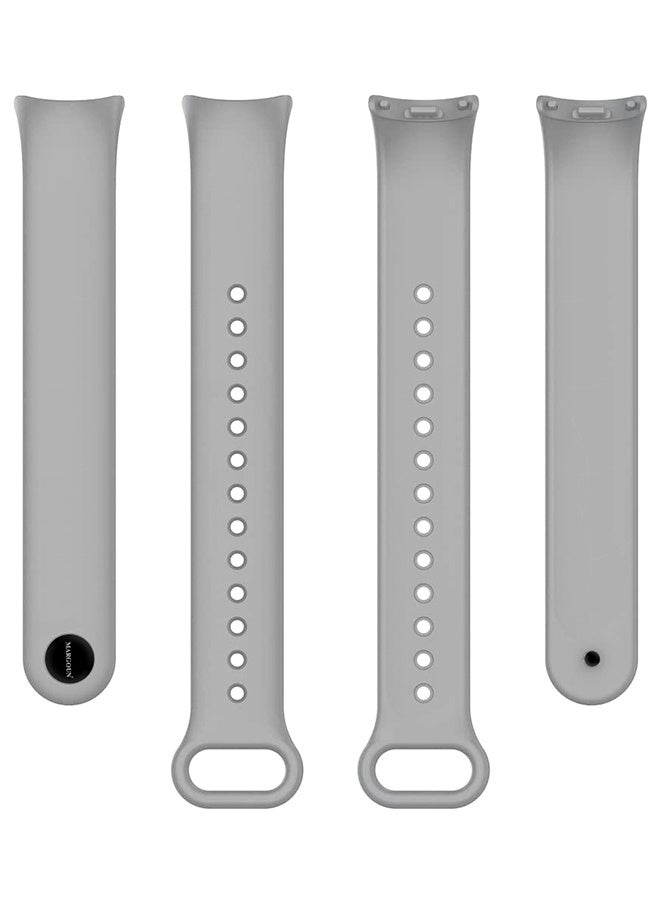CATANES Replacement Strap for Xiaomi Smart Band 8/9 Watch Bands Adjustable Comfortable Sport Replacement Strap for Xiaomi Mi Band 8/9 Wristband Bracelet Band for Women Men Grey  - Image 3