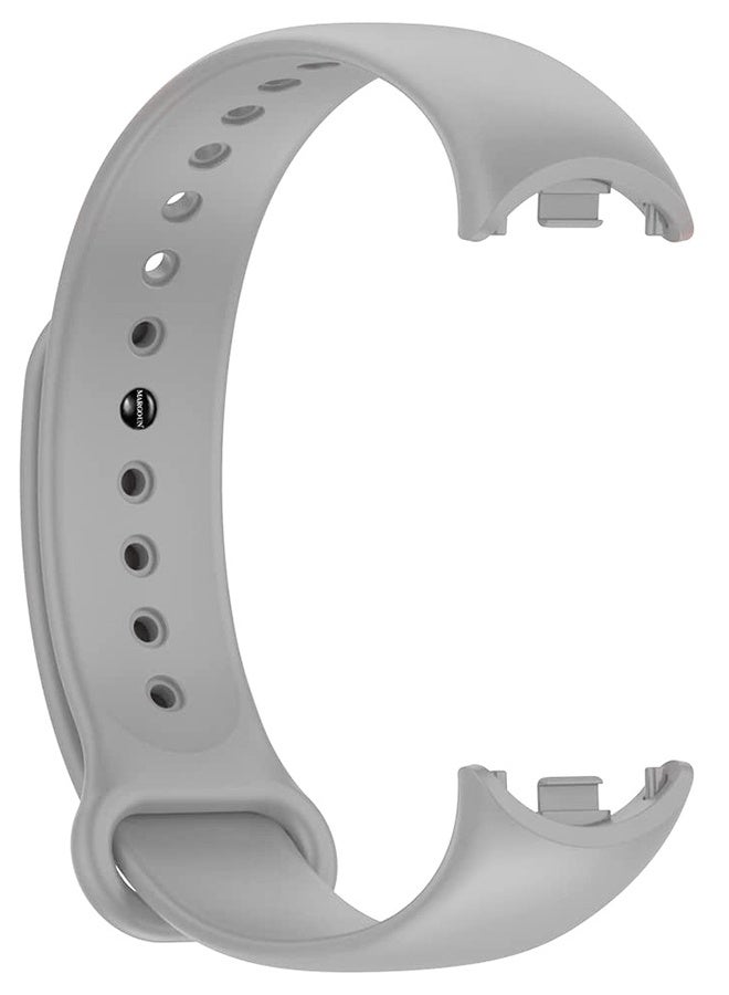 CATANES Replacement Strap for Xiaomi Smart Band 8/9 Watch Bands Adjustable Comfortable Sport Replacement Strap for Xiaomi Mi Band 8/9 Wristband Bracelet Band for Women Men Grey  - Image 1