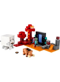 LEGO 21255 The Nether Portal Ambush Building Set  - Image 2