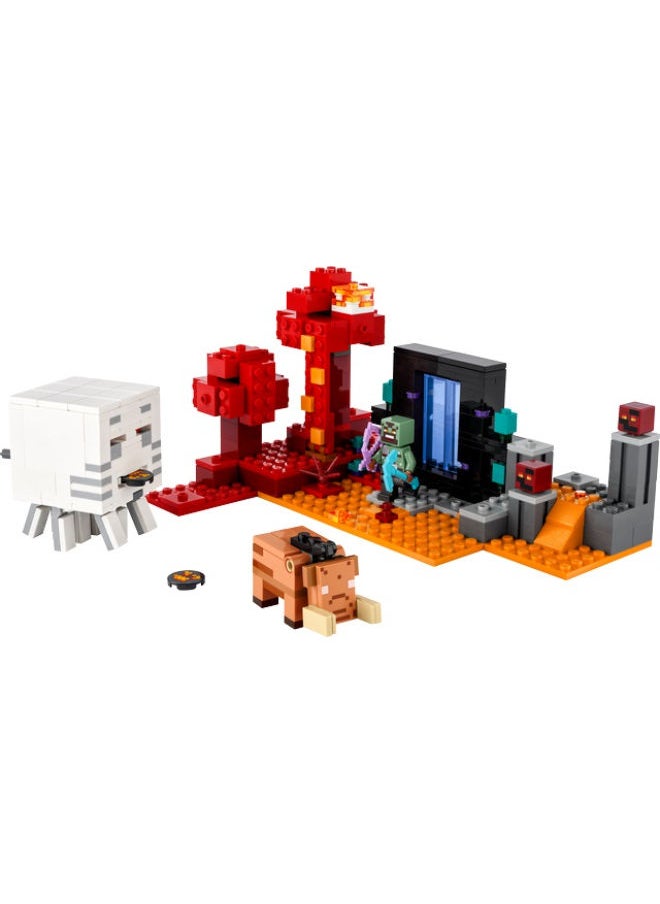 LEGO 21255 The Nether Portal Ambush Building Set  - Image 2
