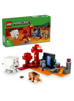 LEGO 21255 The Nether Portal Ambush Building Set  - Image 1
