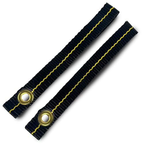 Cajun Tie Downs - Hood Loop Anchor Straps - Made in USA - Secure & Convenient Car Tie-Downs for Hauling Canoe or Kayak (2-Pack) - Image 1
