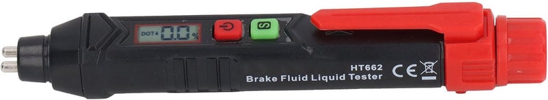 Brake Fluid Tester Accurate Quick Distinguish Diagnostic Test Tool for Car Owners Scratch Black Color - Image 2