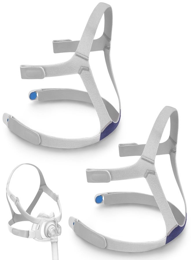 Medihealer 2 Packs F40 CPAP Headgear Compatible with AirFit F40 Mask - Adjustable Headgear Strap with Magnetic Clips, Soft & Durable Material, Ensures Comfort and Stability, Great-Value Supplies by Medihealer - Image 1