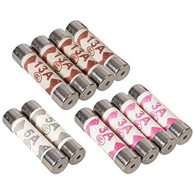 Silverline Powermaster 595539 Fuses 10Pk 3A - Image 1