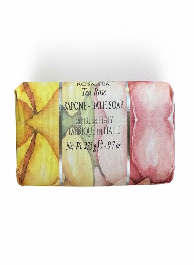 LA FLORENTINA Tea Rose - ROSA TEA Italian Bath Soap 9.7 oz - 275g - Image 3