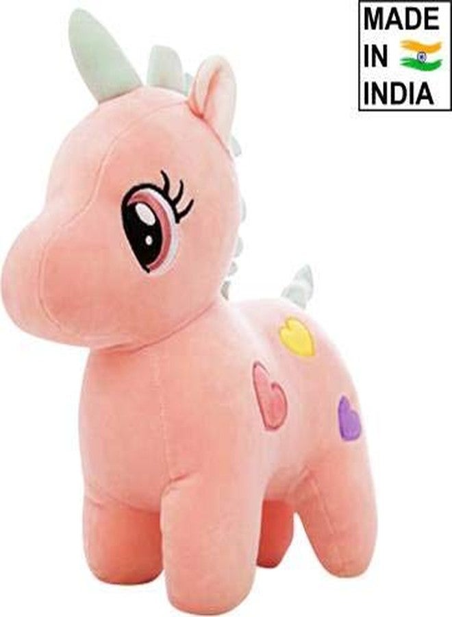 CHIRKUT Unicorn Cute Stuffed Plush Soft Toy for Kids Lovable Huggable Perfect Present for Birthday, Babies & Children (Size: 30cm, Color: Pink) - Image 2