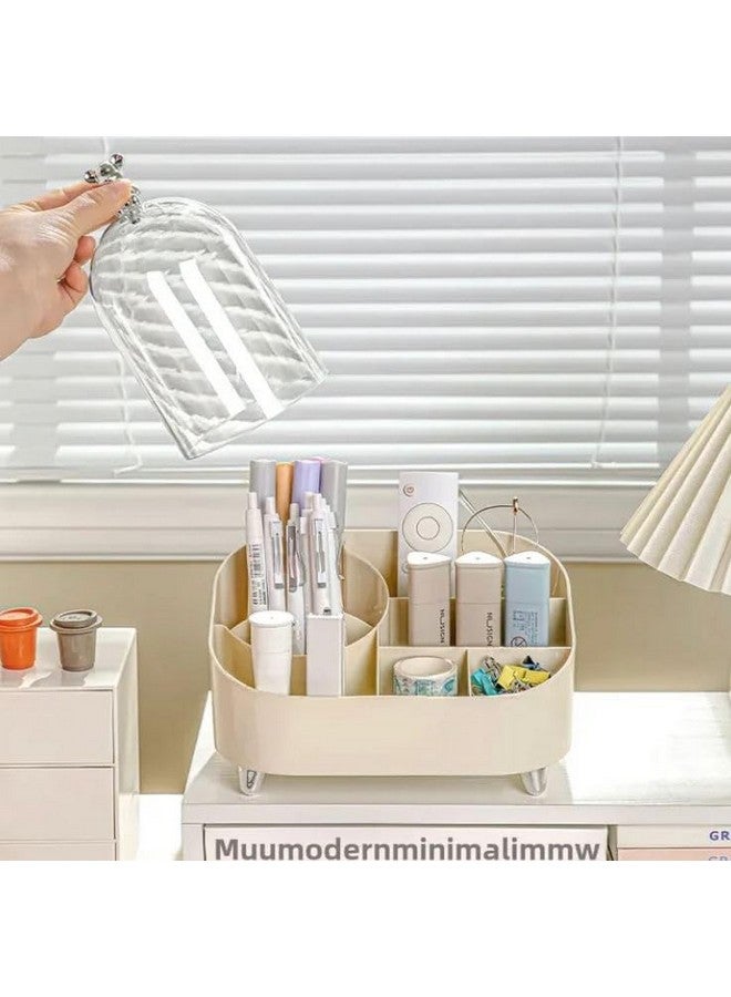 Crobat Cosmetics Makeup and Skincare Organizer Makeup Organizer with Brush Holder - Image 4