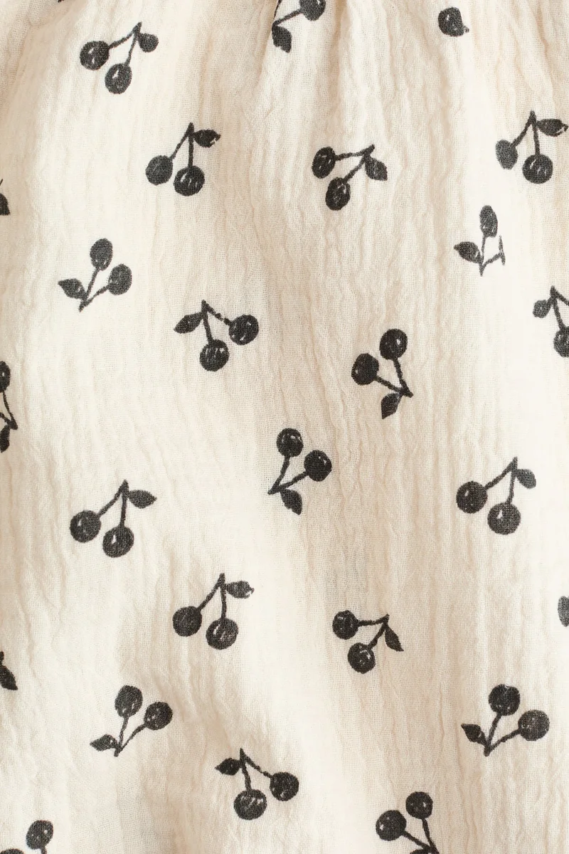 اتش اند ام طقم موسلين مطبوع من قطعتين