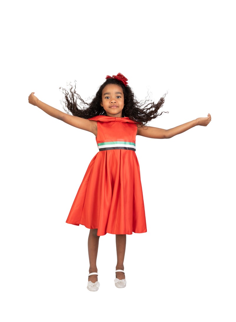 D'Daniela Sleeveless Bow Dress - Image 4