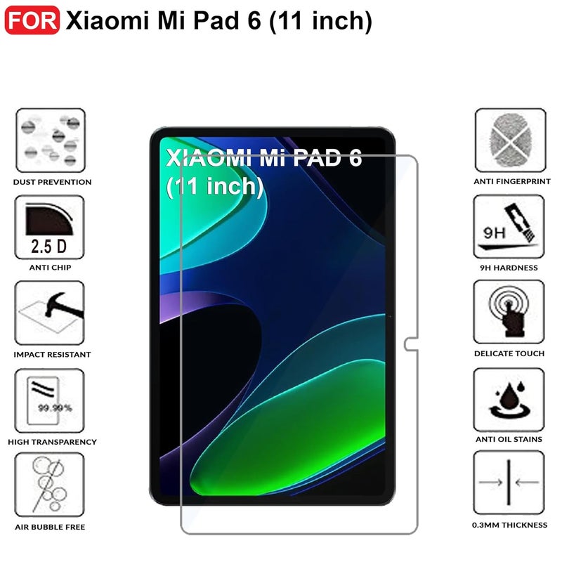 Cedo Xiaomi Mi Pad 6 (11 inch) Tempered Glass | Screen Protector Tempered Glass for Xiaomi Mi Pad 6 (11 inch) - Image 3