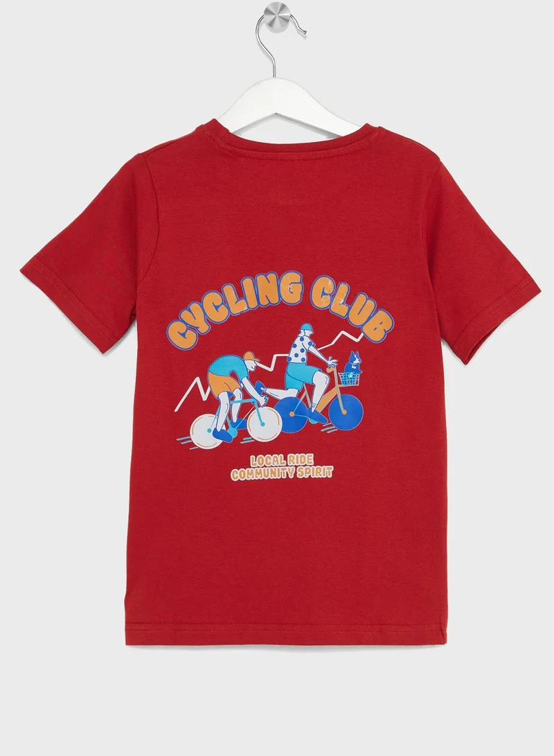 Pinata Boys Front And Back  Printed T-Shirt