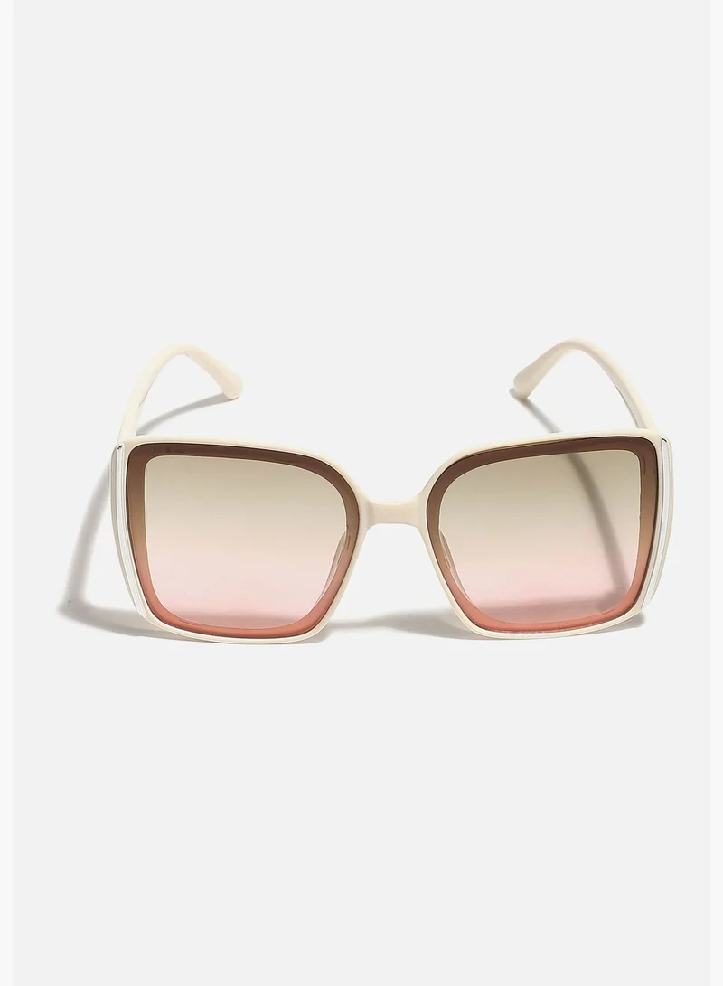 Haute Sauce Full Rim Oversized Sunglass