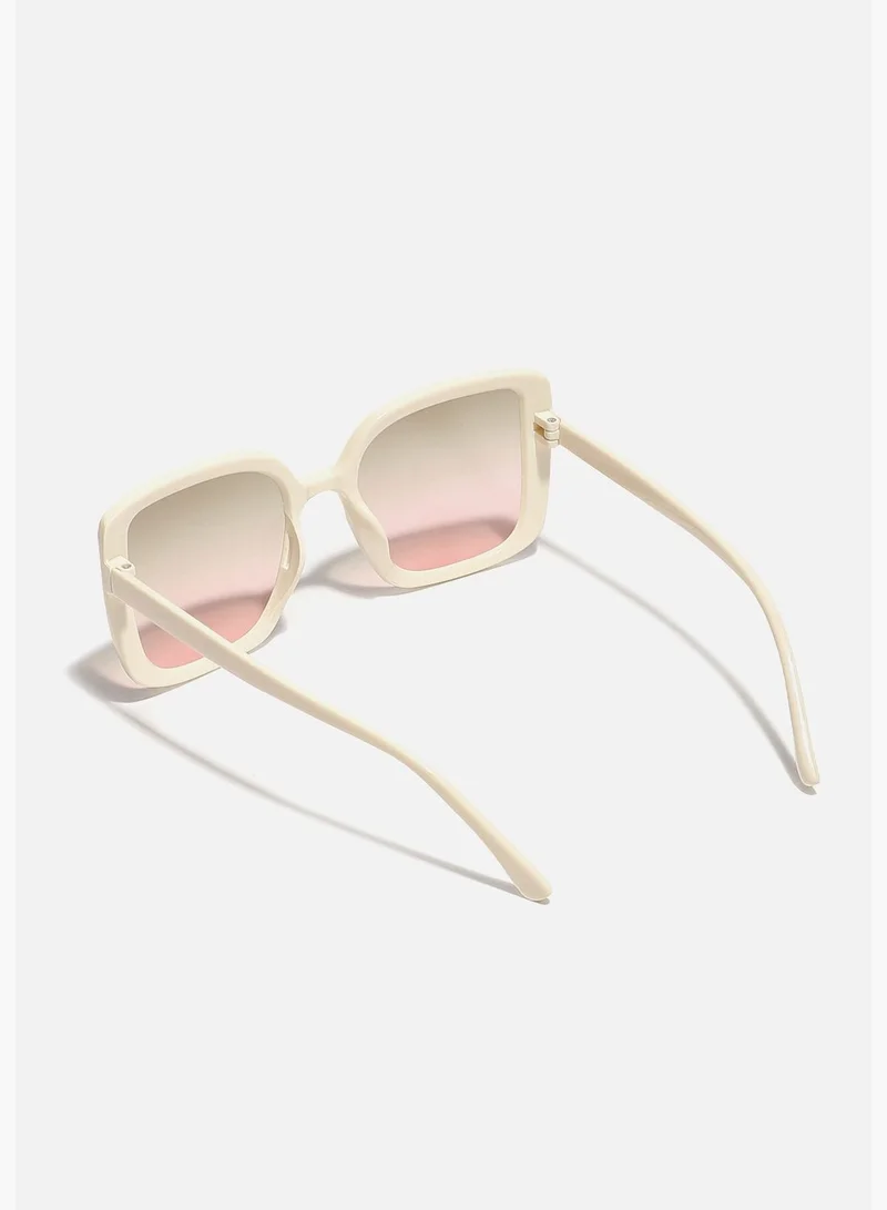 Haute Sauce Full Rim Oversized Sunglass