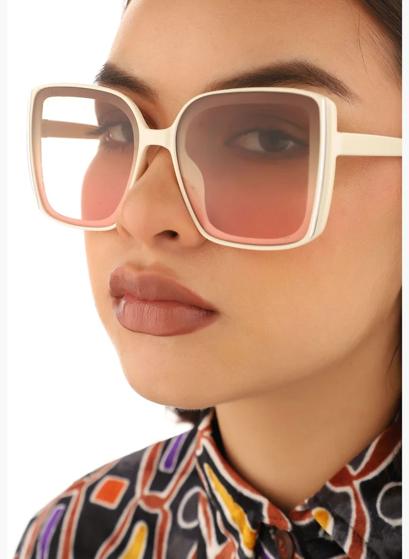 Haute Sauce Full Rim Oversized Sunglass