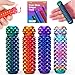 LESONG Fidget Toys Adults Pain Stim Rotating Spiky Grippie for Pain Stim Stress Toys for ADHD Autism Kids Calming Small Desk Fidgets for Anxiety Office Classroom 4 Pack - Image 2