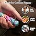 LESONG Fidget Toys Adults Pain Stim Rotating Spiky Grippie for Pain Stim Stress Toys for ADHD Autism Kids Calming Small Desk Fidgets for Anxiety Office Classroom 4 Pack - Image 4
